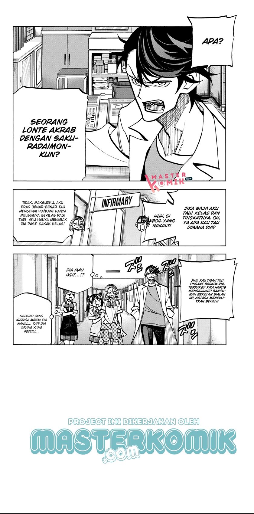 The Story Between a Dumb Prefect and a High School Girl with an Inappropriate Skirt Length chapter 7